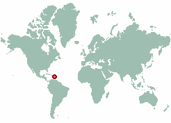 Paraquita Bay in world map